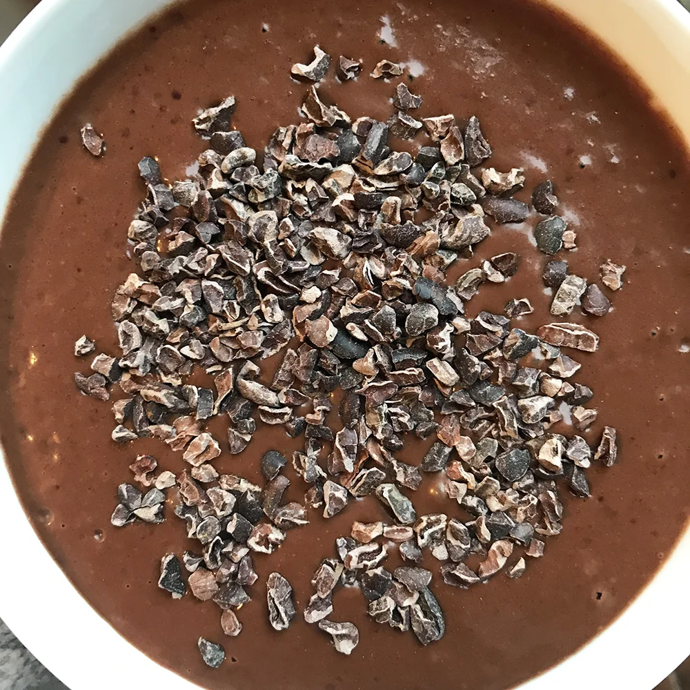 Cacao-Berry-Maca Smoothie Bowl - one of my favourite meals!