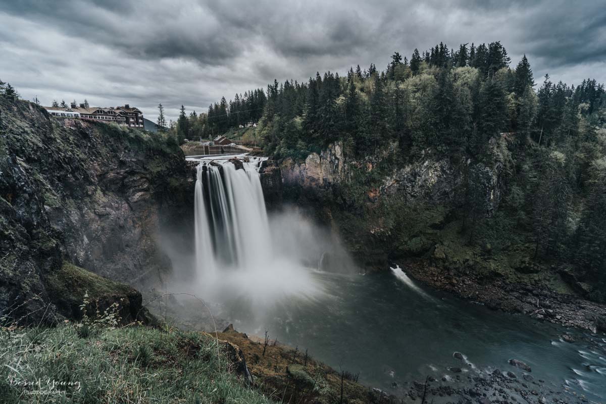Snoqualmie Falls Washington by Bessie Young 1.jpg