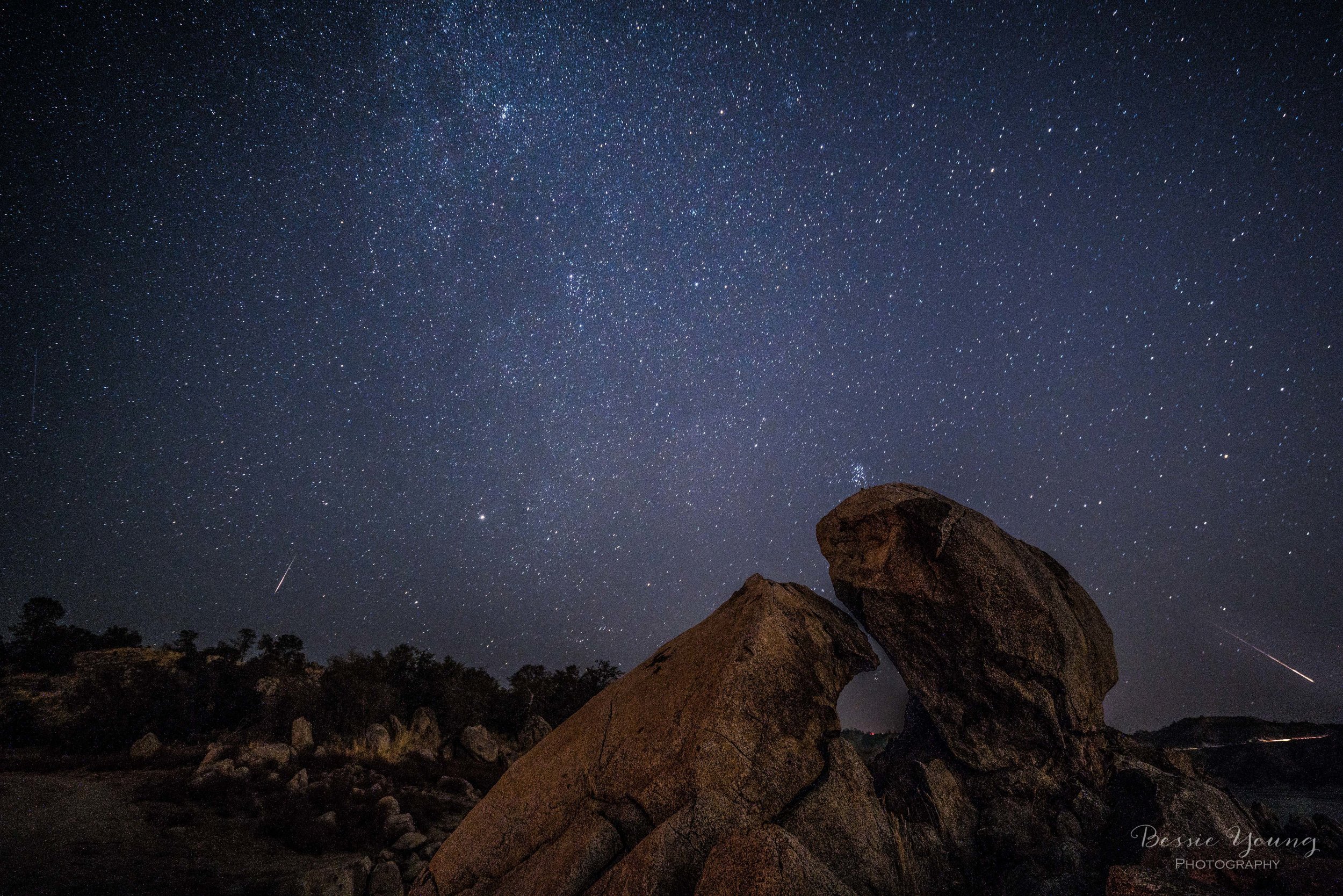 Perseid Meteor Shower by Bessie Young Photography