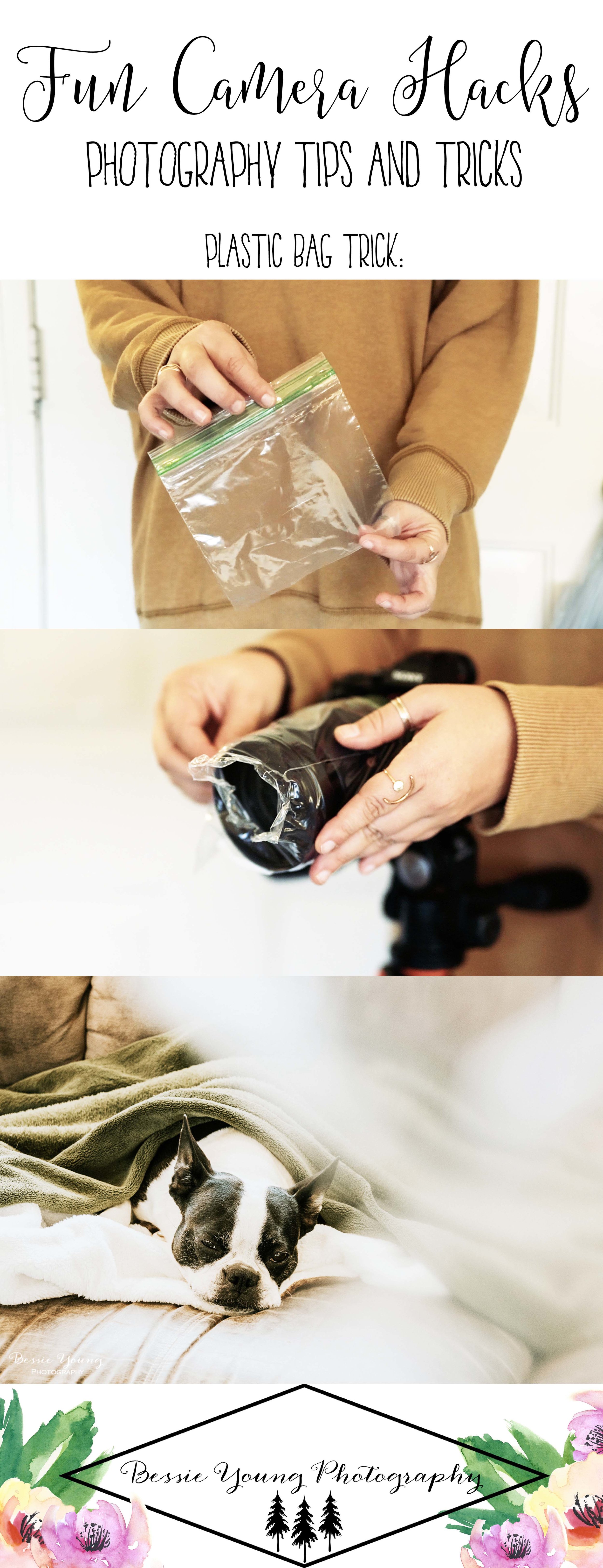 5 Fun Camera Hacks in Minutes - Photography Tips and Tricks by Bessie Young Photography