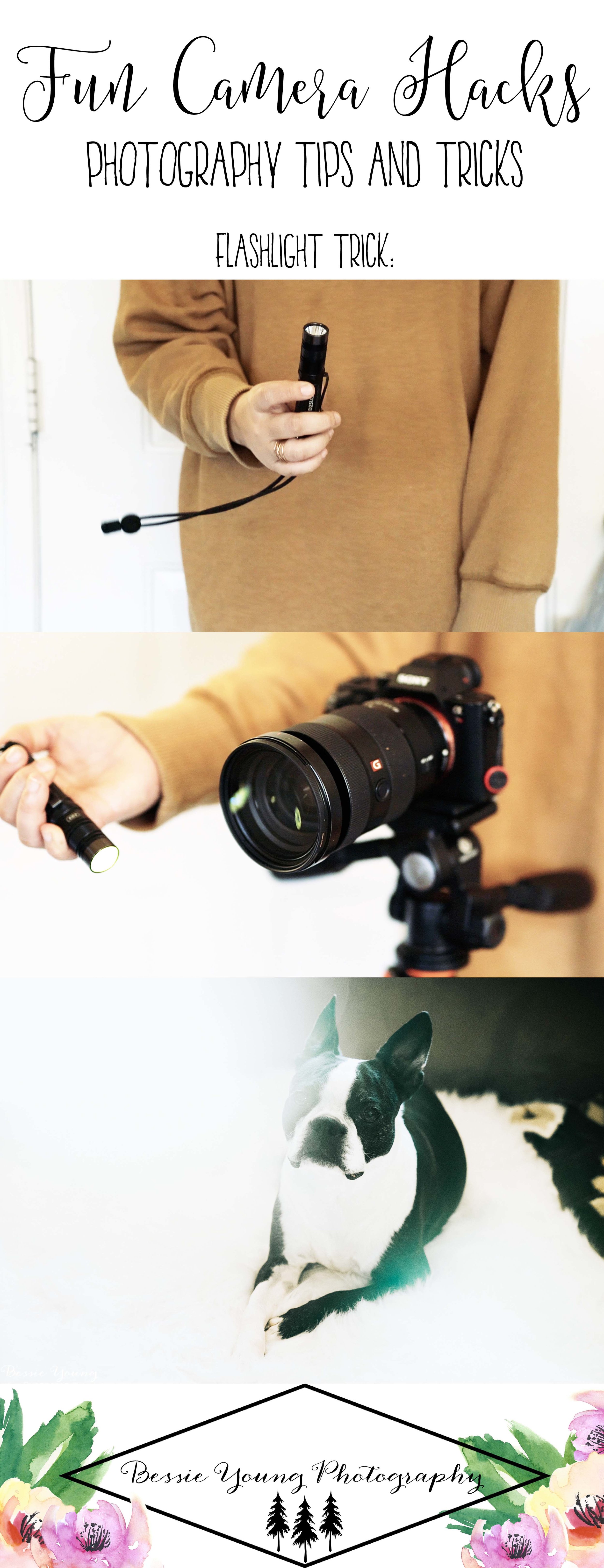 5 Fun Camera Hacks in Minutes - Photography Tips and Tricks by Bessie Young Photography