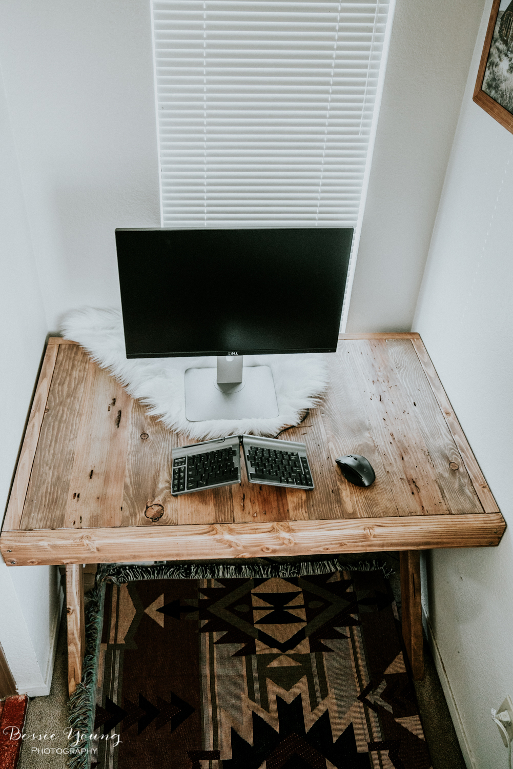 New Photography Work Space - I Made A Desk - Inspiration for Photographers 