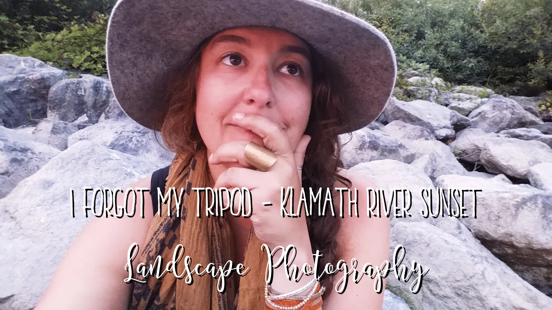 I Forgot My Tripod Klamath River Sunset Landscape Photography by Bessie Young .jpg