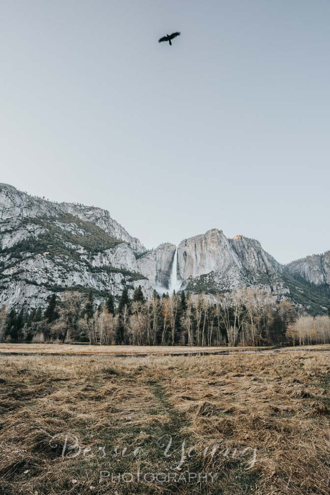 Yosemite National Park Sunset at El Capitan Landscape Photography By Bessie Young Photography - Behind the scenes