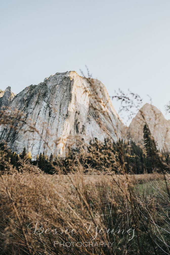 Yosemite National Park Sunset at El Capitan Landscape Photography By Bessie Young Photography - Behind the scenes