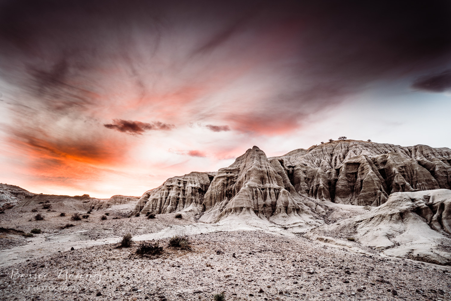 Desert Landscape Photography - Red Rock Canyon State Park by Bessie Young Photography