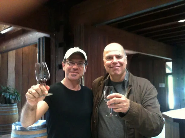 Kurt Elling and Shep tasting in Australia