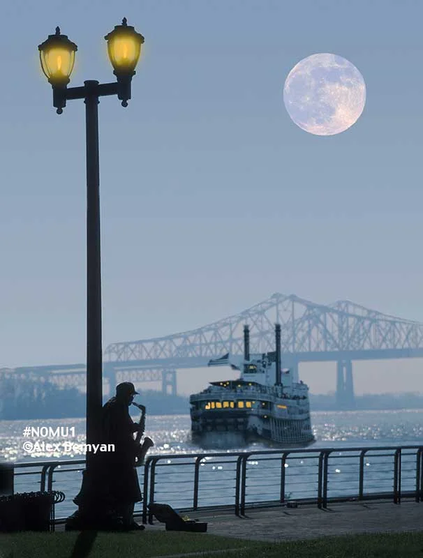 New Orleans Moonwalk