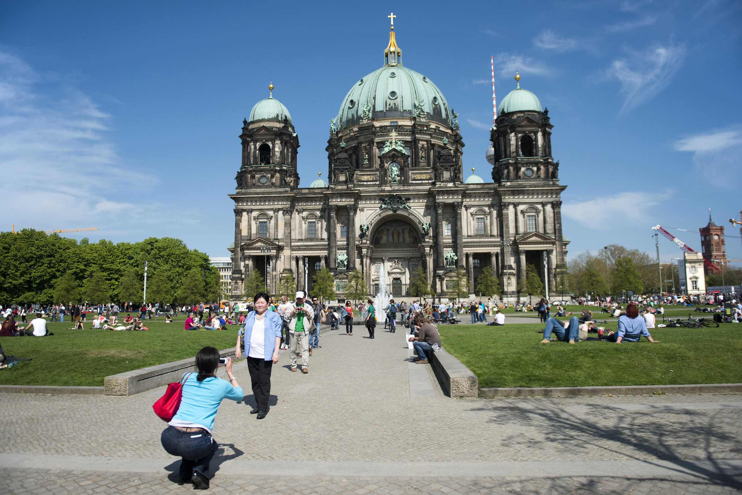   Berliner Dom,  the Berlin Cathedral. 