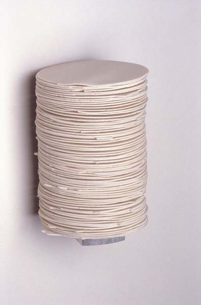   The Color of Communion, no. 1, 2003  Porcelain and Aluminum,&nbsp;5” x 4” x 4” 
