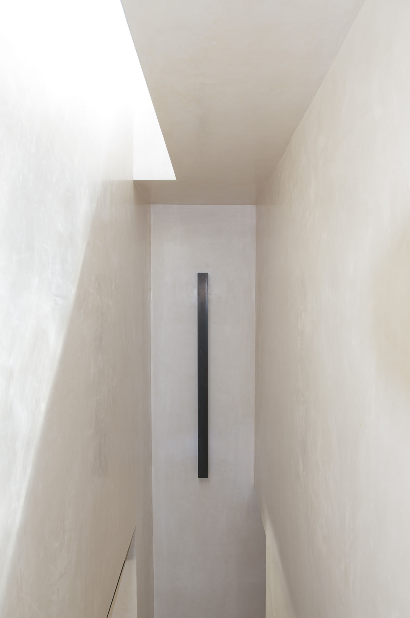 Vertical Column, 2014 Solid graphite, 84" x 4” x 4” Private Collection