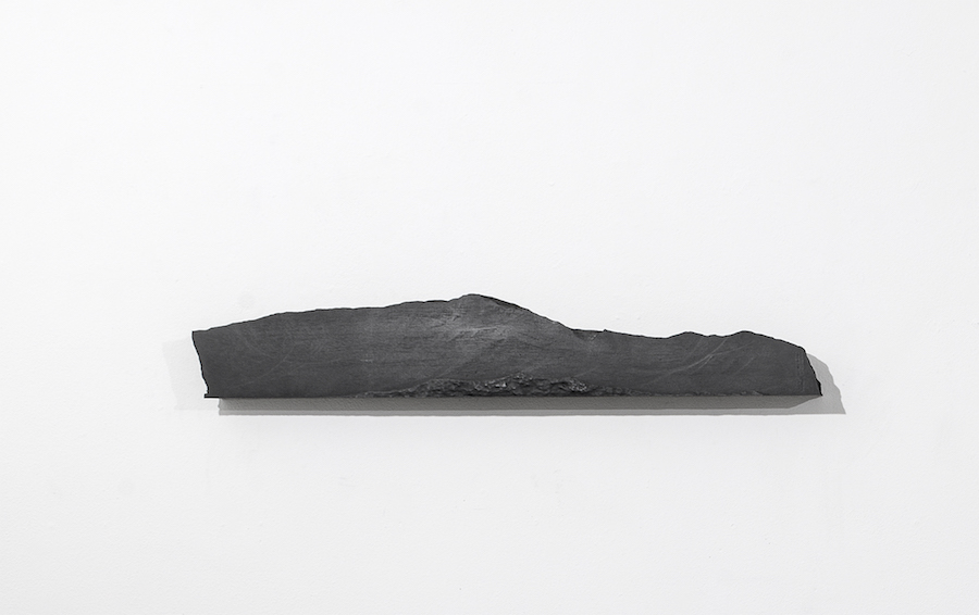 Foundation II, no.1, 2017 Solid graphite, 48" x 8” x 5” Photo: Maris Hutchinson/EPW Studio; courtesy of The Drawing Center