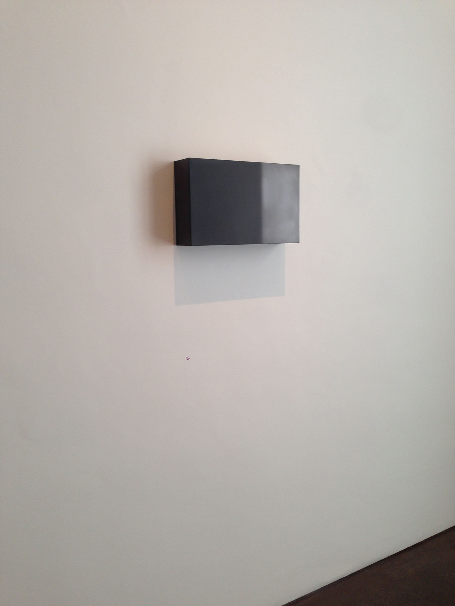 Double Golden Mean: Merged, 2015 Solid graphite, 10" x 16” x 4” Collezione Augie B.