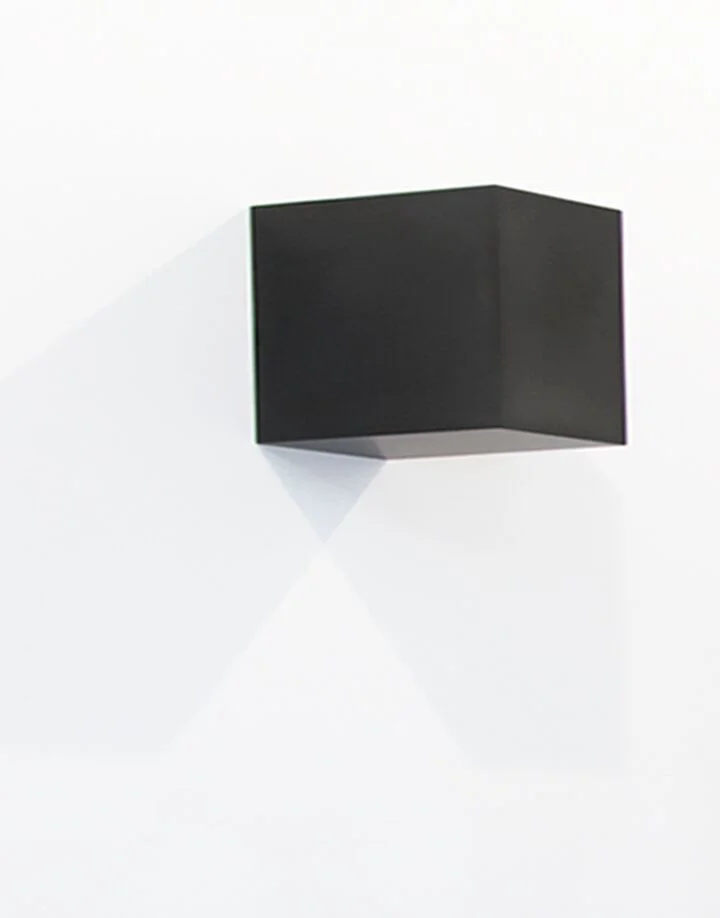 Untitled (Rectilinear Solid), 2015 Solid graphite, 4” x 3” x 4”