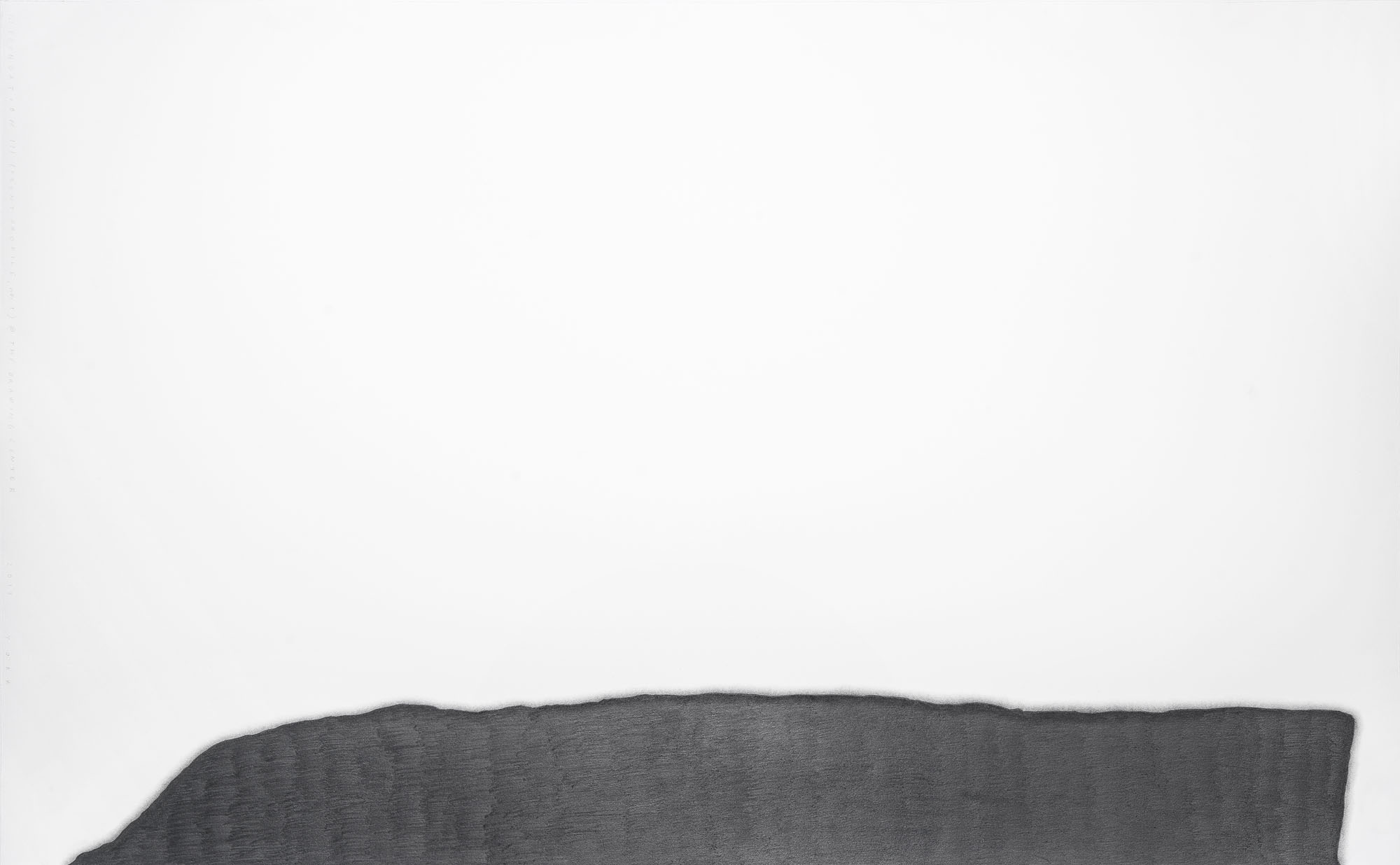 1:1 Foundation III @The Drawing Center, no. 1, 2017 Graphite pencil on paper, 32.13” x 52” (paper size) Photo: John Vokoun
