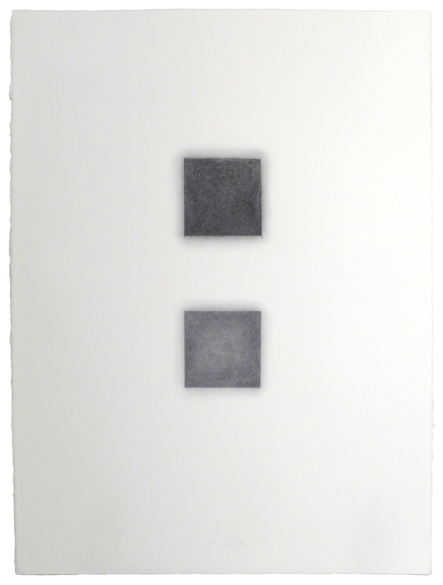 Skewed Square, no. 2, 3.1.07, 2007 Graphite pencil on paper, 30” x 22”