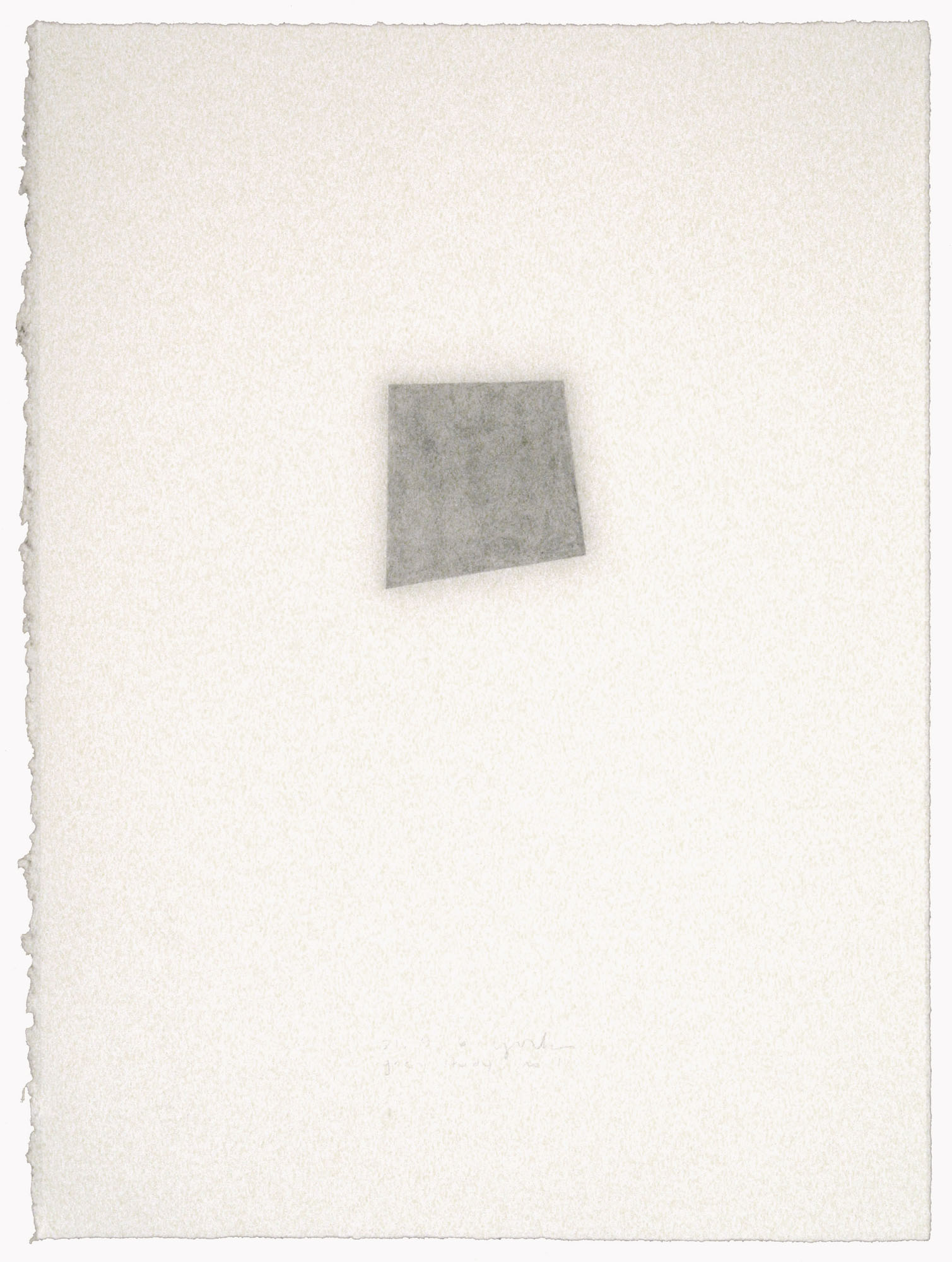   Grey Study, no. 2, 21.9.06, 2007  Graphite pencil on paper,&nbsp;30” x 22” 