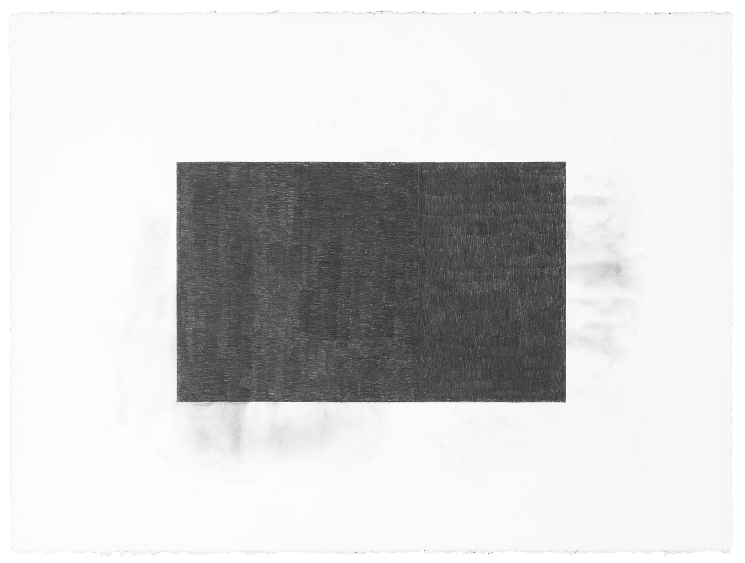 Double Golden Mean Merged, no. 1, 2015 Graphite pencil on paper, 30” x 22” (paper size) Photo: John Vokoun