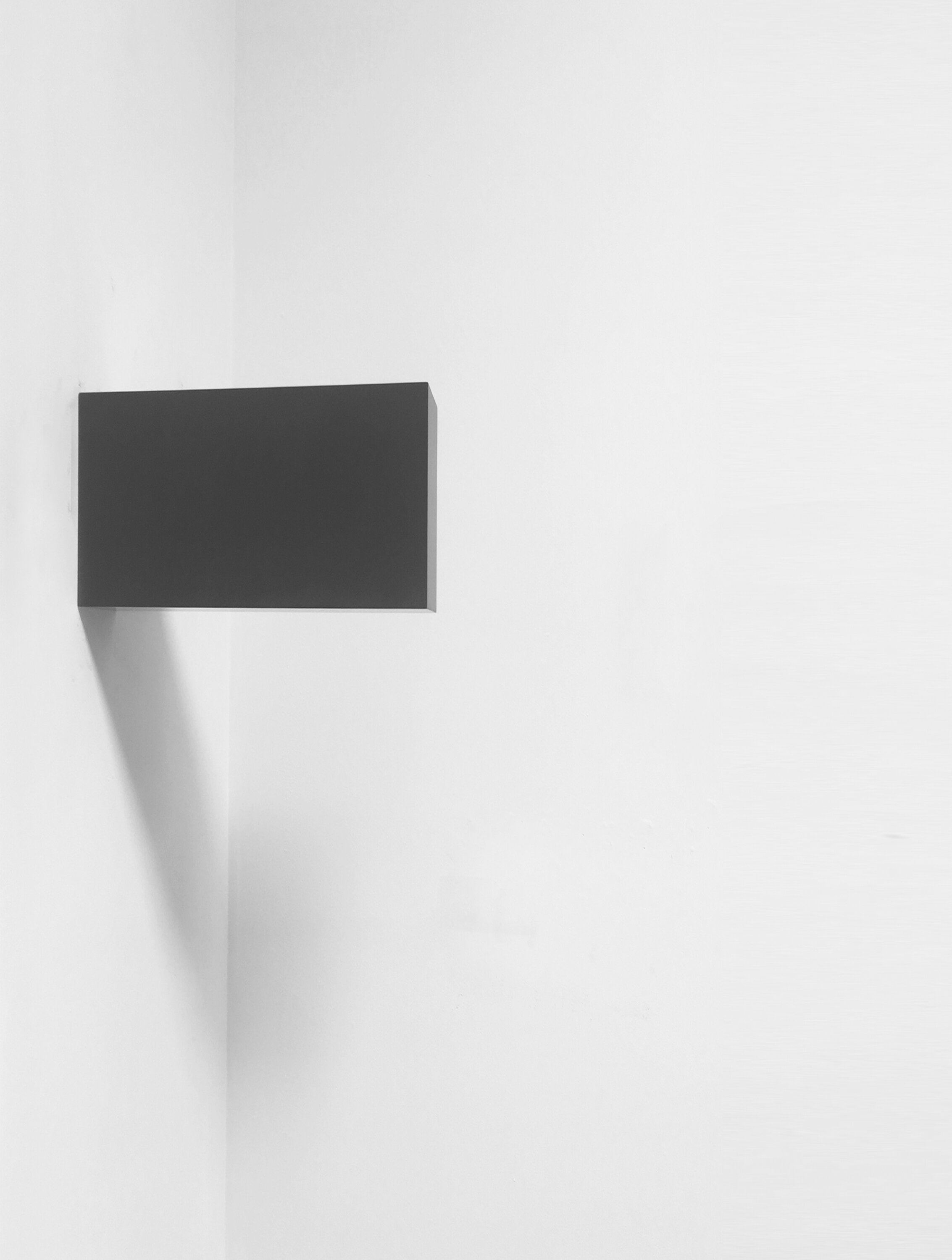   Beam no.3 Golden Mean,  2014  solid graphite, 3” x 1” x 5” 