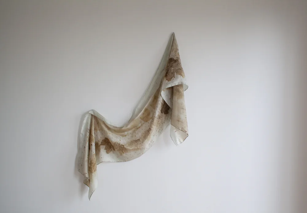 Eco Dye Silk Scarf