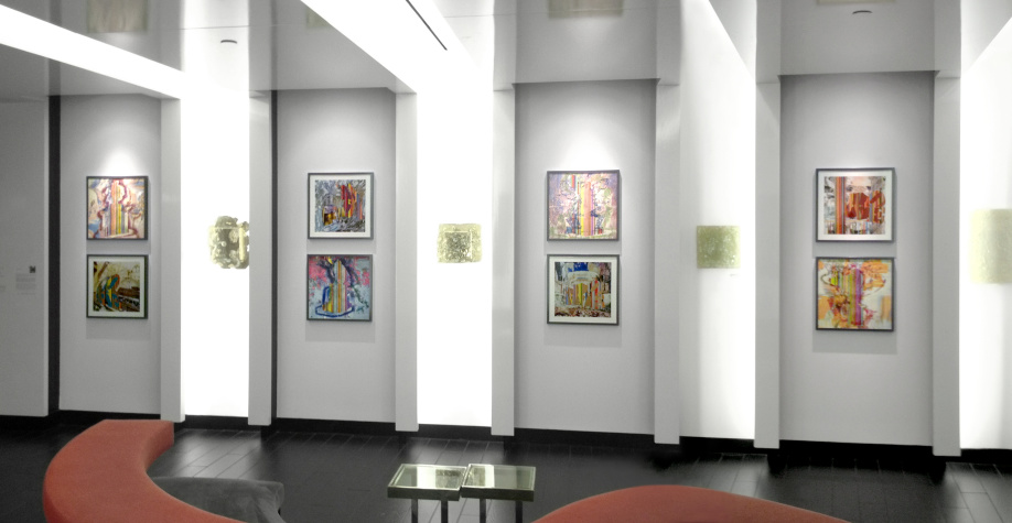 Installation View, Life Imitates Art , Sonesta Art Gallery , Philadelphia, PA 2016