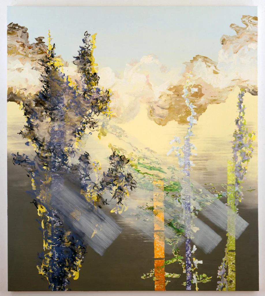   Untitled (The Growerers) , 2004, acrylic &amp; oil on canvas, 54 x 48 inches 