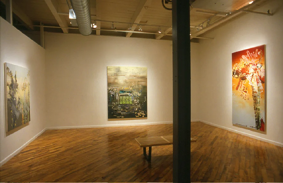  Installaion View,  As We Go Up, We Go Down ,  Gallery Katz , Boston, MA 2004 