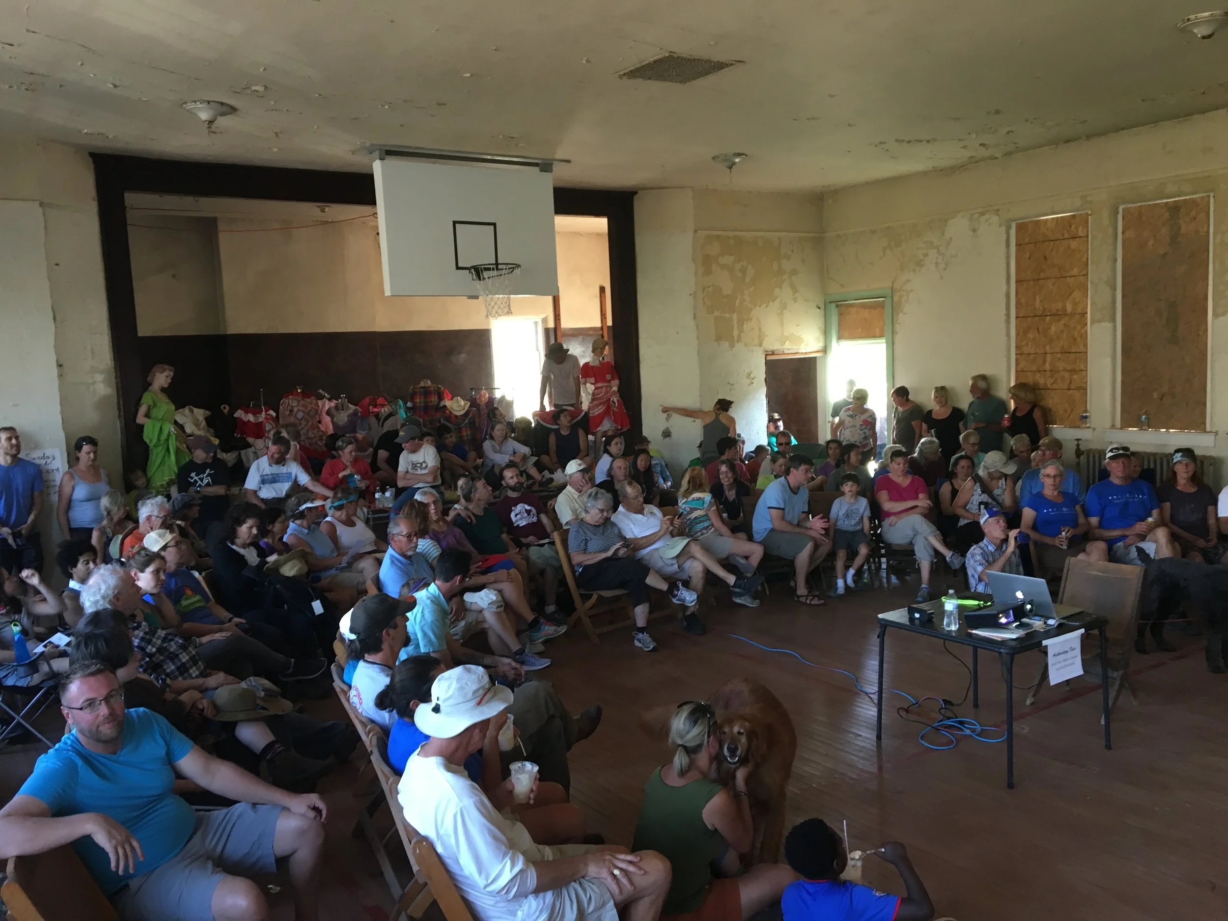 PowerPoint in the YMCA Sunrise, WY