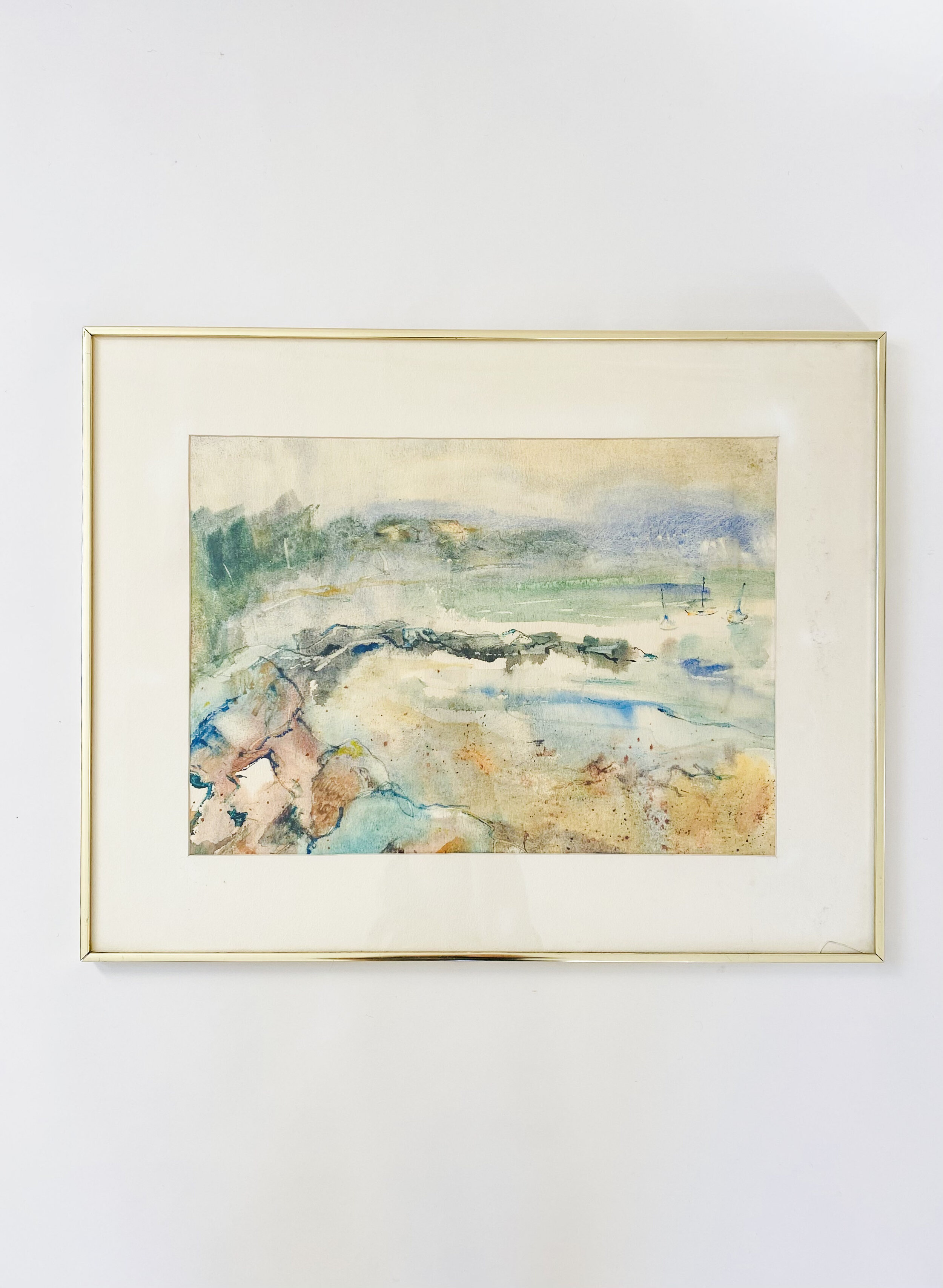 Original Frances Morrow Watercolor 