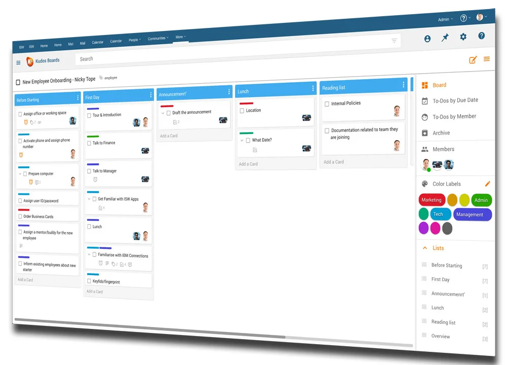 Boards — Kudos Apps