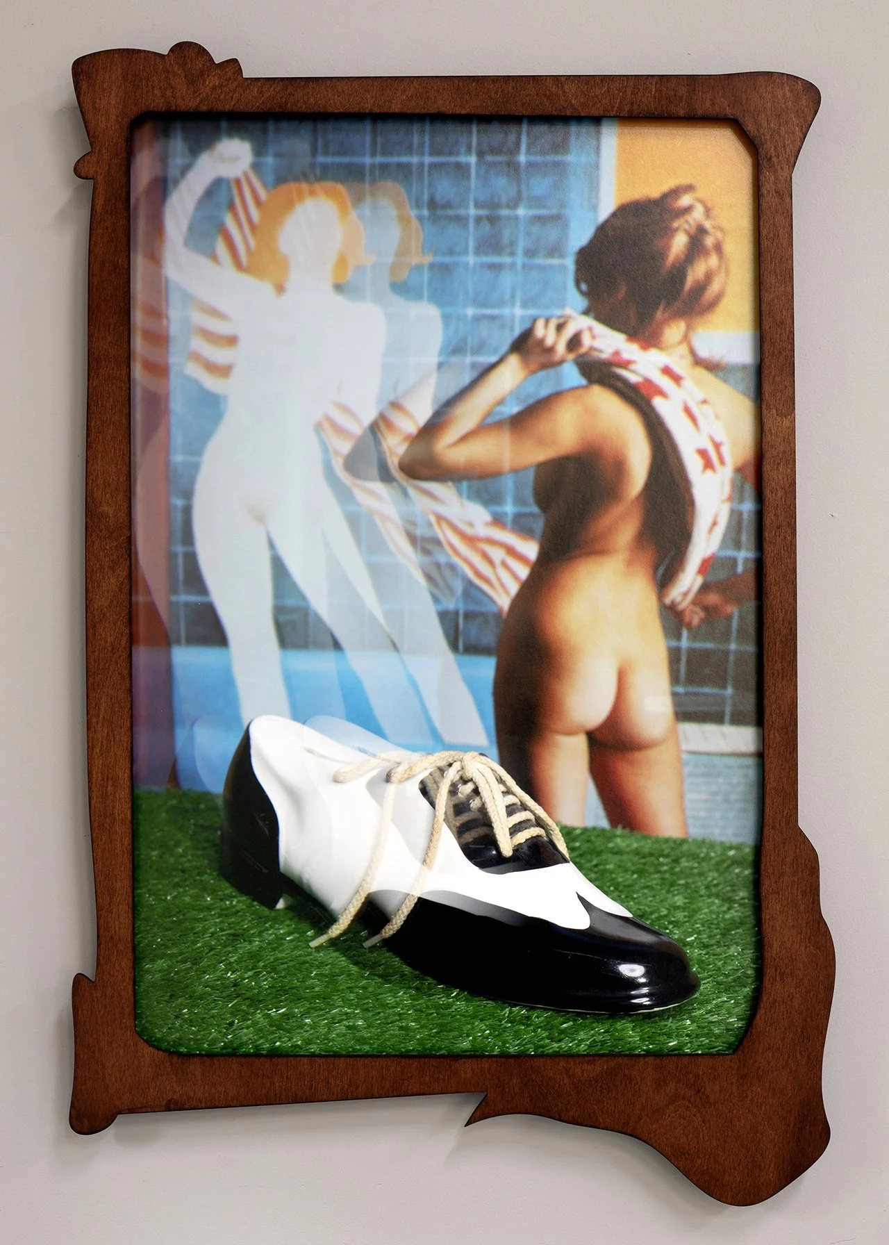 Songs & Pictures is a study of photography’s history, desire, and the tensions between the male and female gaze. My image making methodology involves appropriating images of young, conventionally attractive women, sourced from my late grandfa