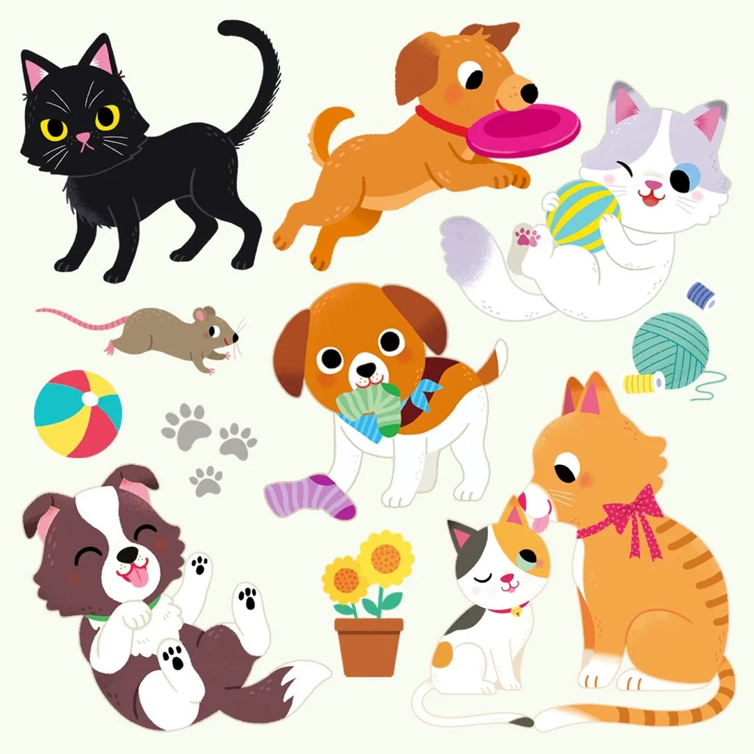 I took my 10-year-old dog for a full health check-up last week, and everything looks good overall🐶✌️

#myart #illustration #childrensillustration #catsofinstagram #dogsofinstagram