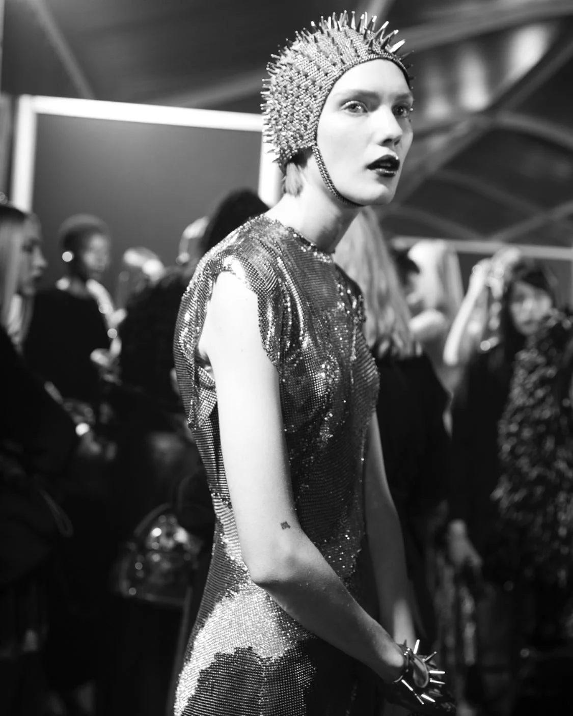 Giving some Versace attitude! Direct from backstage Versace FW 2025&hellip;#VersaceFW2025 #Versace #DougOrdway