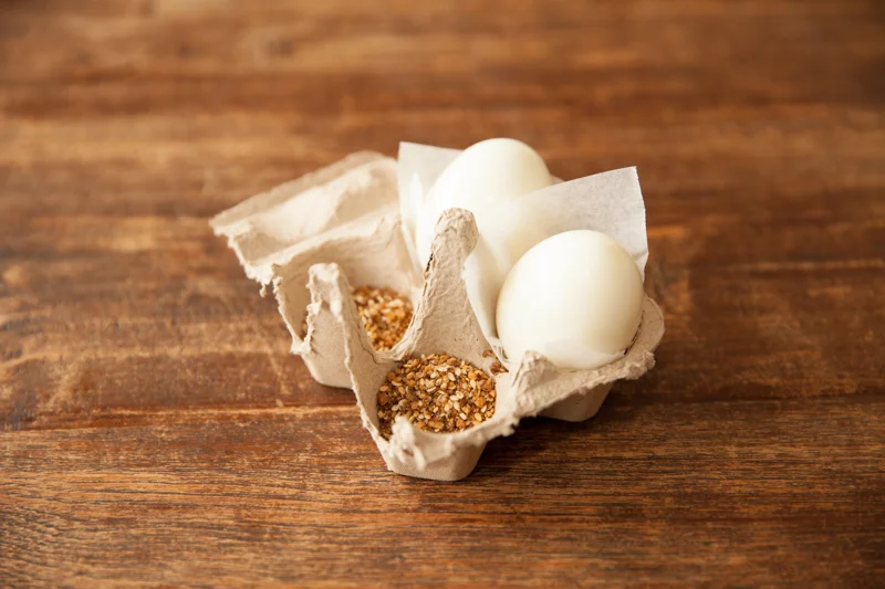 Boiled Eggs with Dukkah