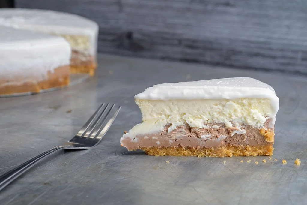 Chocolate Haupia Cheesecake