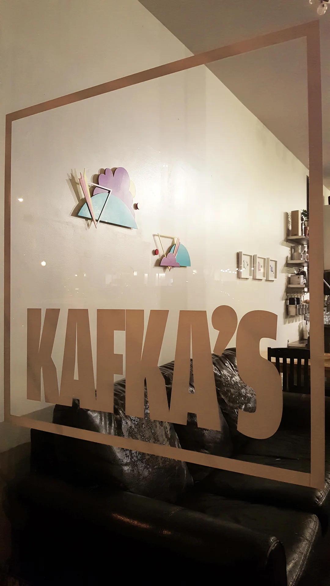 I've Gazed Along the Open Road, #1 & #2 installed at Kafka’s on Main Street, Vancouver