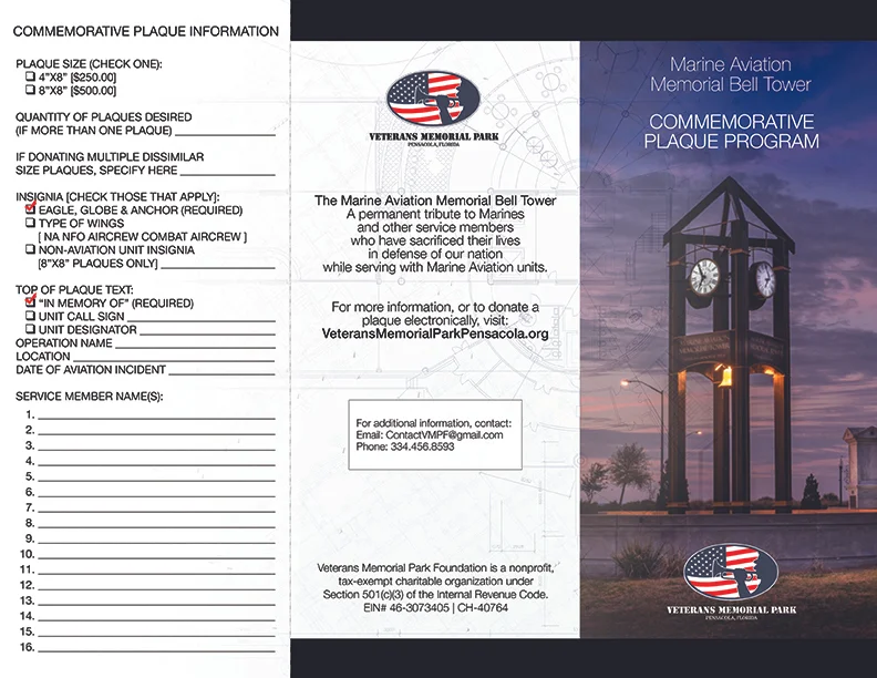 Marine Aviation Memorial Bell Tower