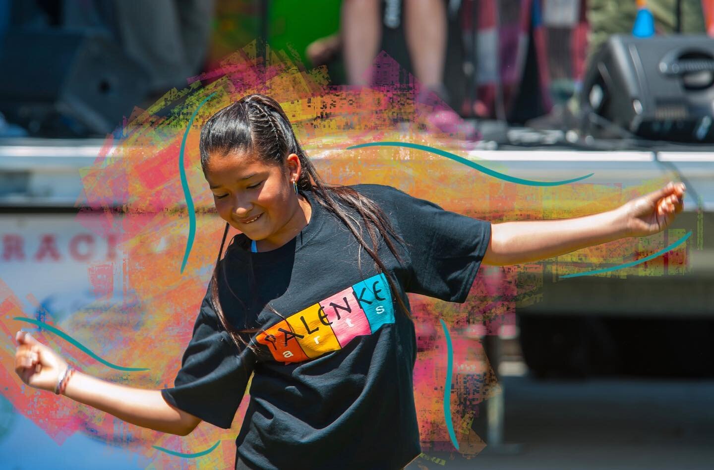 Hip hop dance is like a third language to Sasha! @sasha__fierce13 ⚡️
This shot was taken at our 2019 Palenke Arts Festival! 

Our Palenke Poppers &mdash; led by the talented Quianna Summerhill @keylohill &mdash; is full of passionate and creative dan