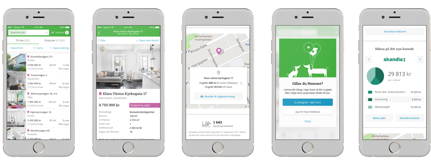 Hemnet app screens.png