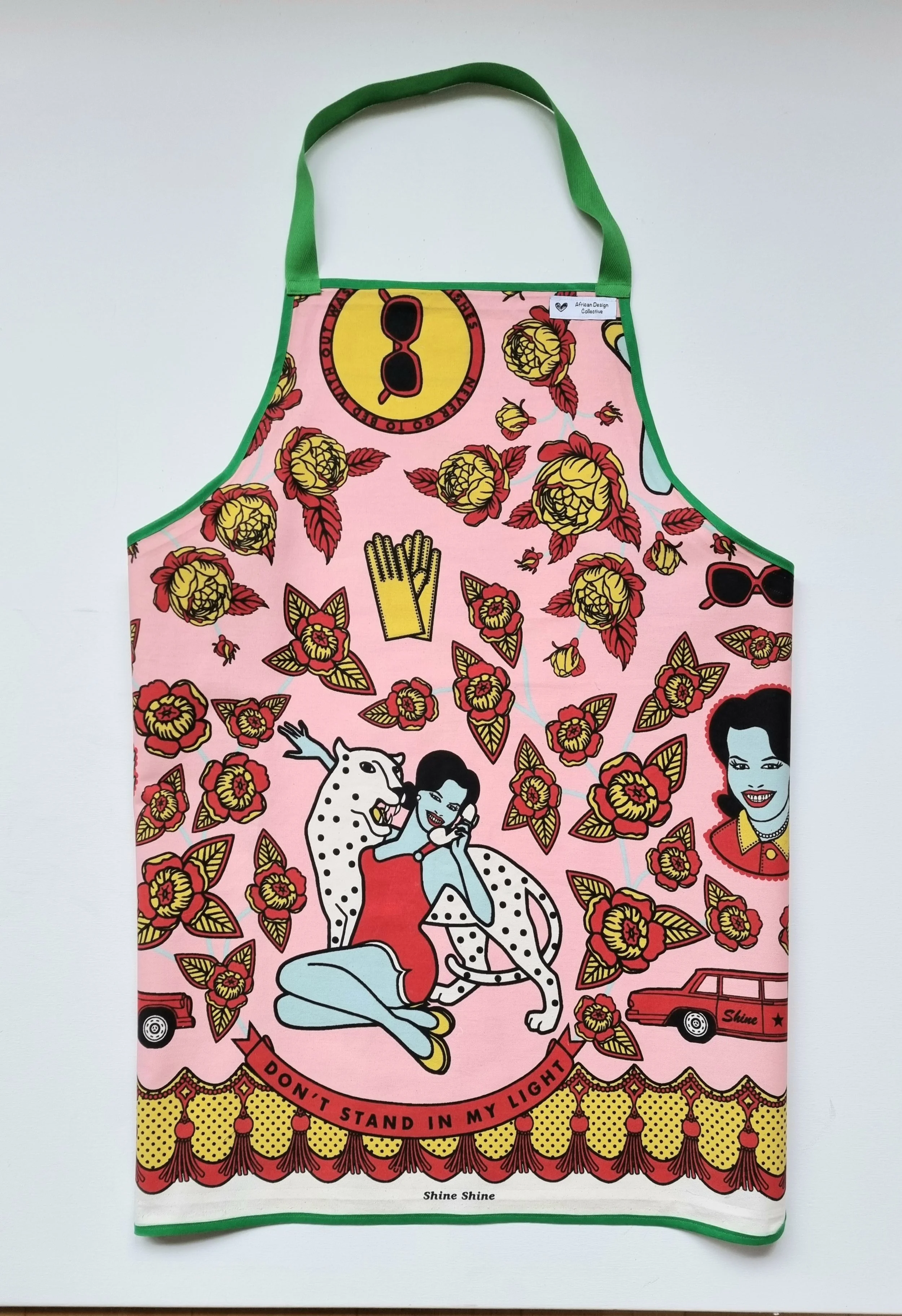 Pink Pin-up Girl Apron