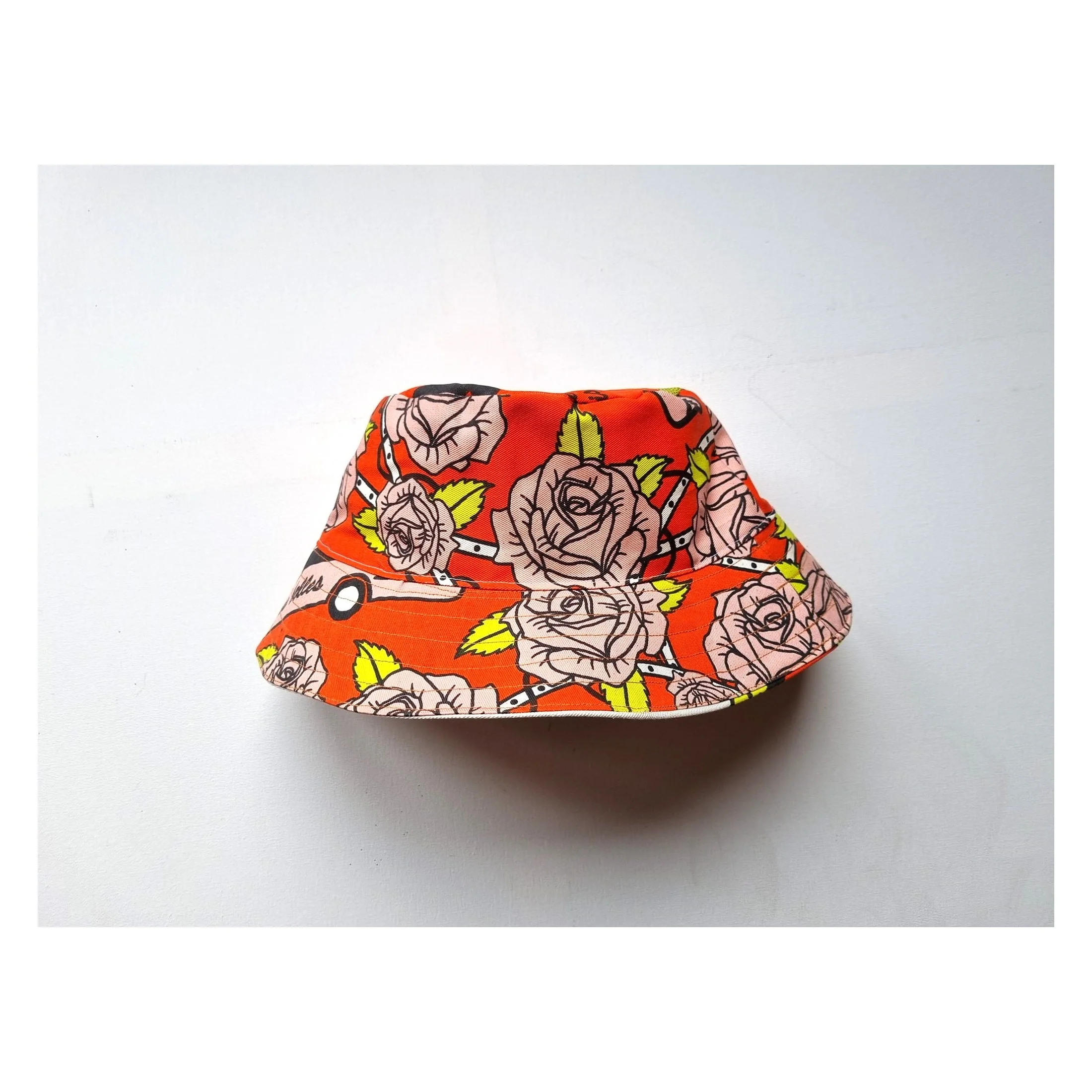 Orange Jennifer Paris Bucket Hat