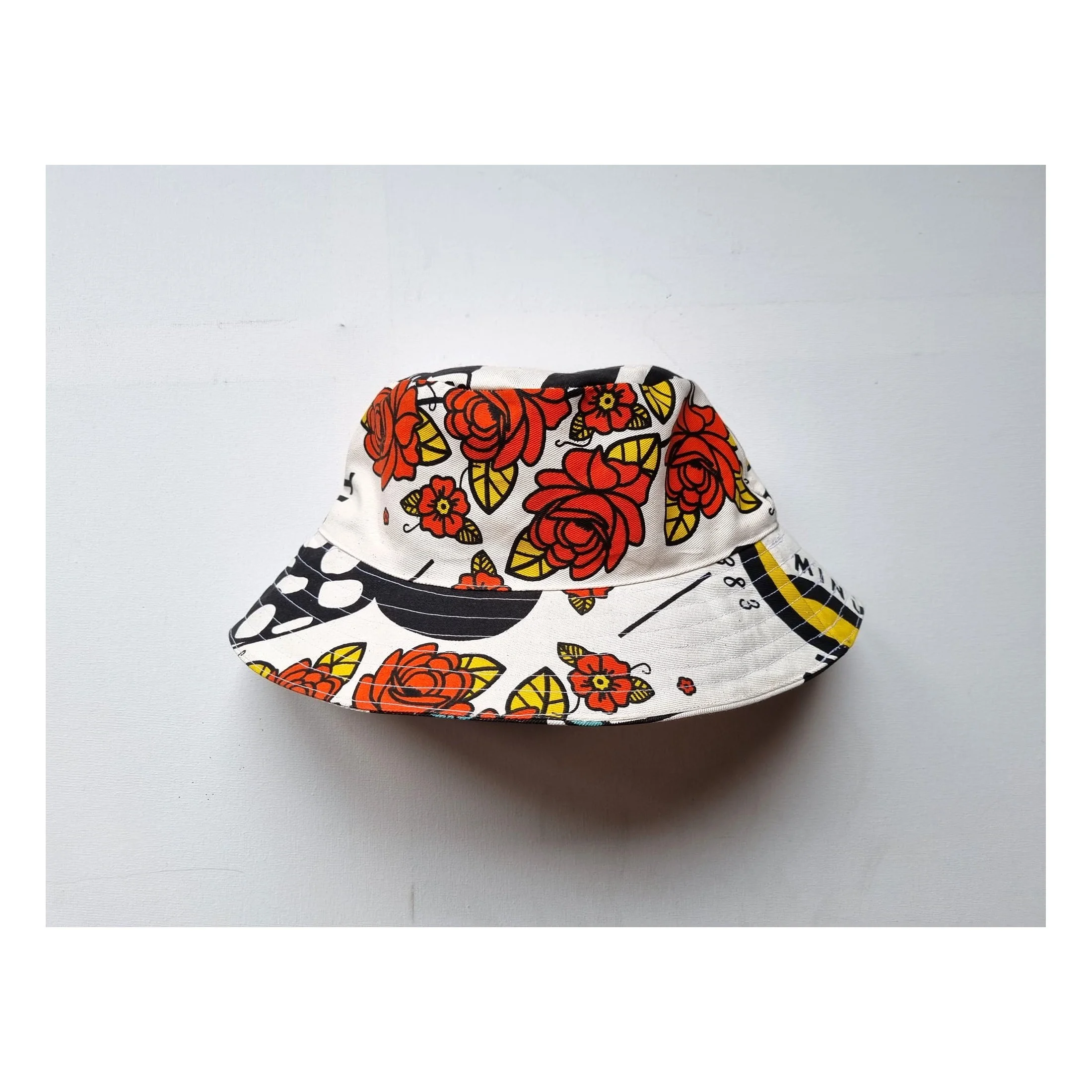 White Micky and Mercy Bucket Hat