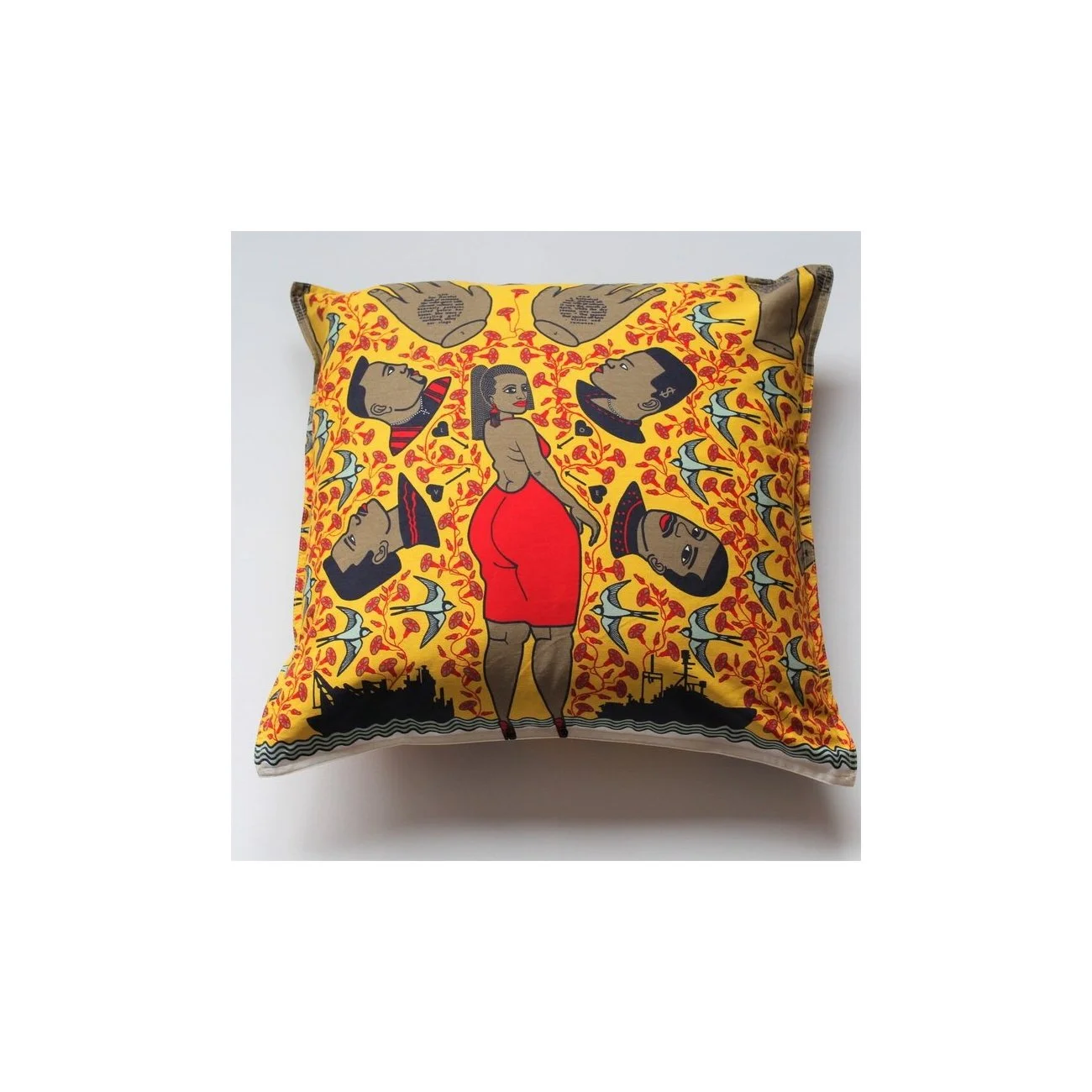 Yellow Rosemary Pillow