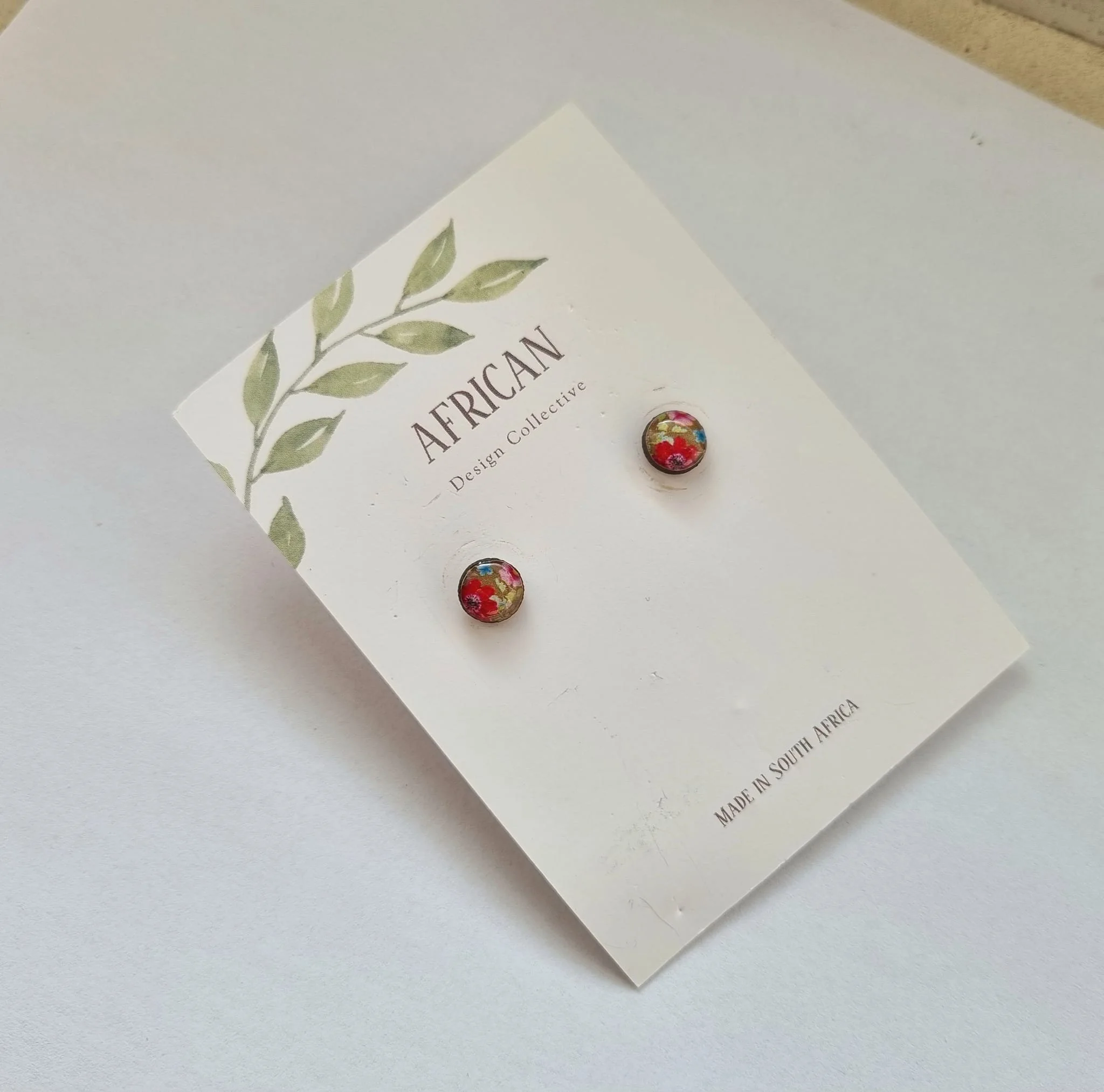 Red Mini Studs