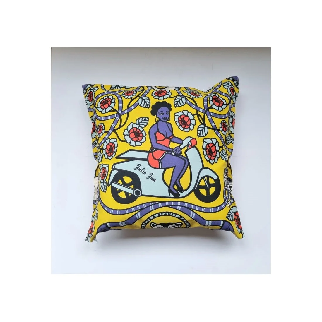 Yellow Juuly Ju Pillow