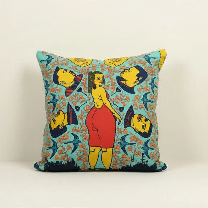Bluegreen Four Guys Pillow Case