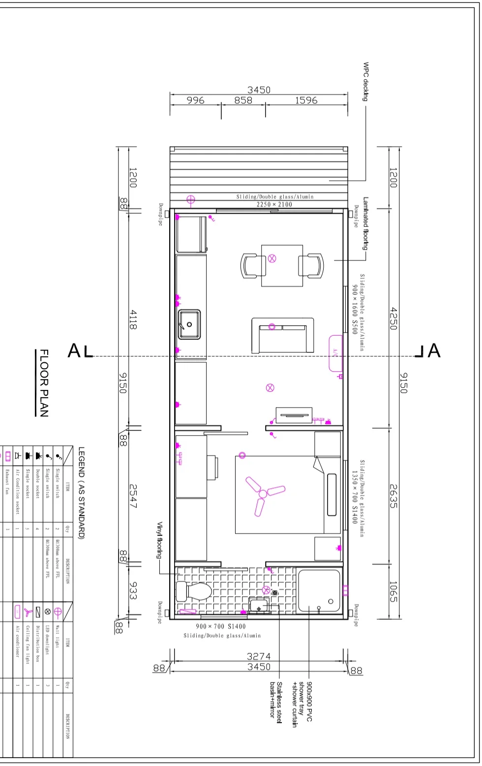 SELF CONTAINED STUDIO With laundry - Starting from $55,000