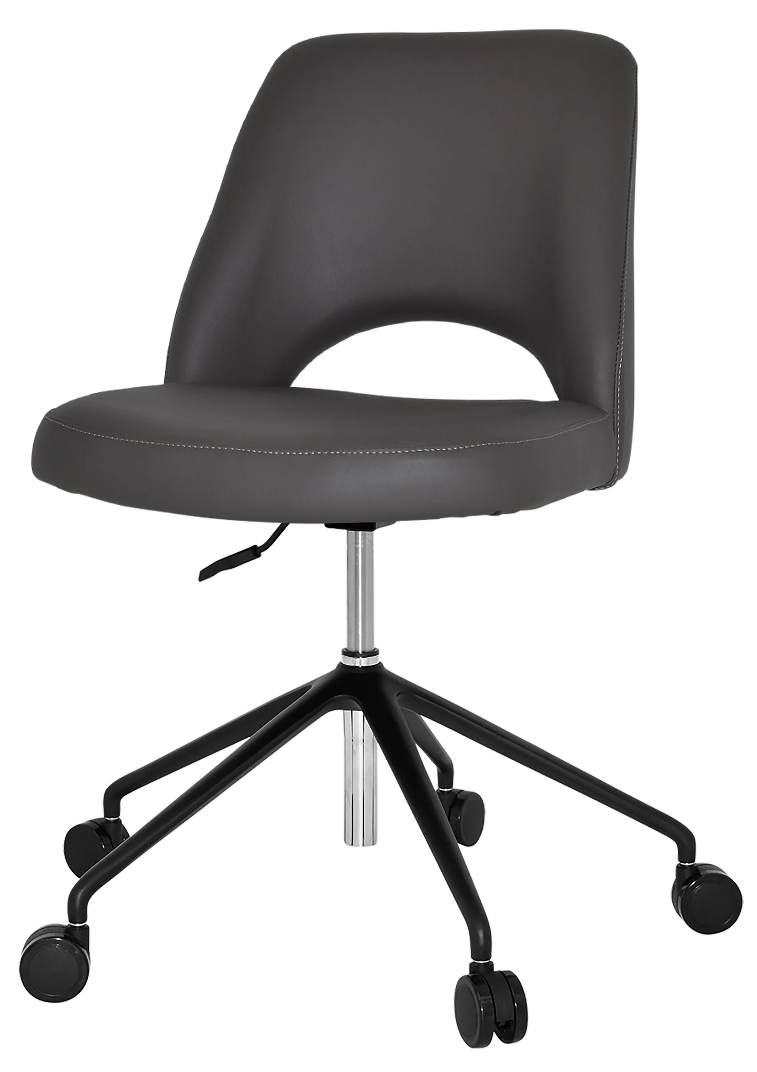 ALBURY CASTOR Angled Charcoal Vinyl.jpg
