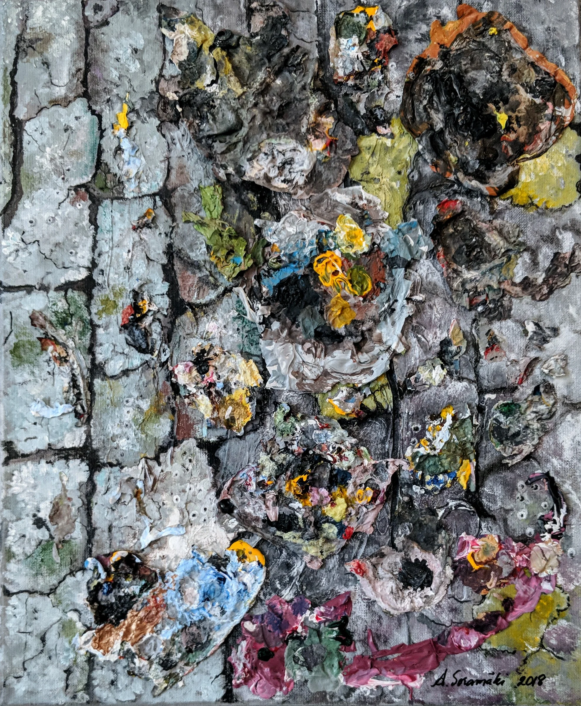 Metsän Leikki | Acrylic | 38w 46h