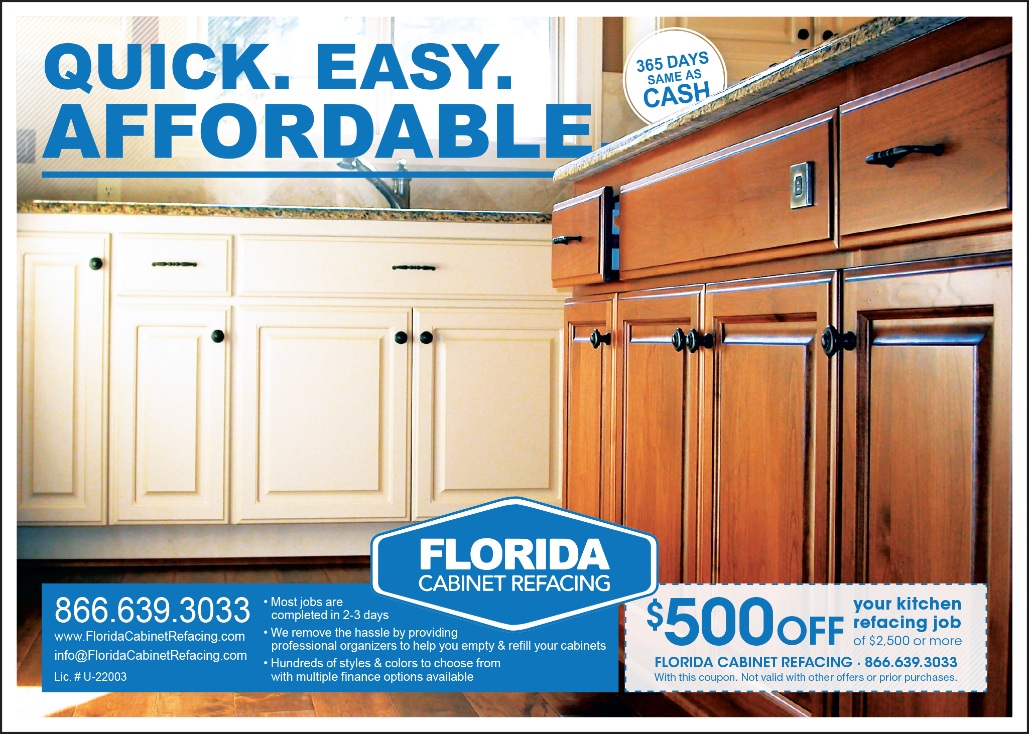 Florida Cabinet Refacing